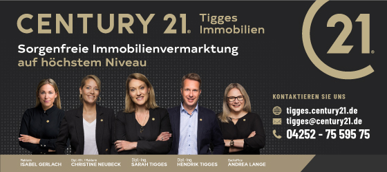 Century 21 Tigges Immobilien Banner