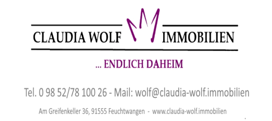 Claudia Wolf Immobilien Banner