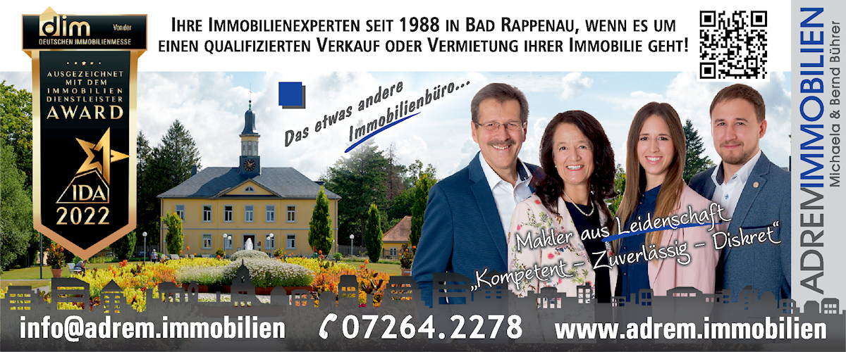 ADREM IMMOBILIEN Banner