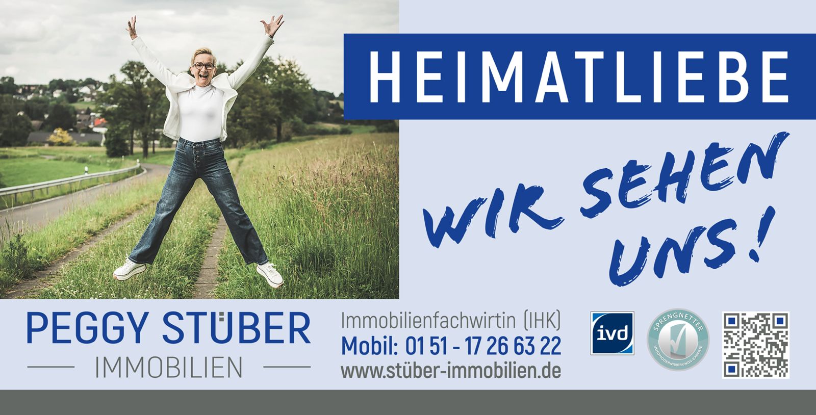 Peggy Stüber Immobilien Banner